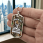 Buck It I'm Going Huntng Dog Tag