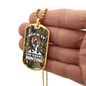 Buck It I'm Going Huntng Dog Tag