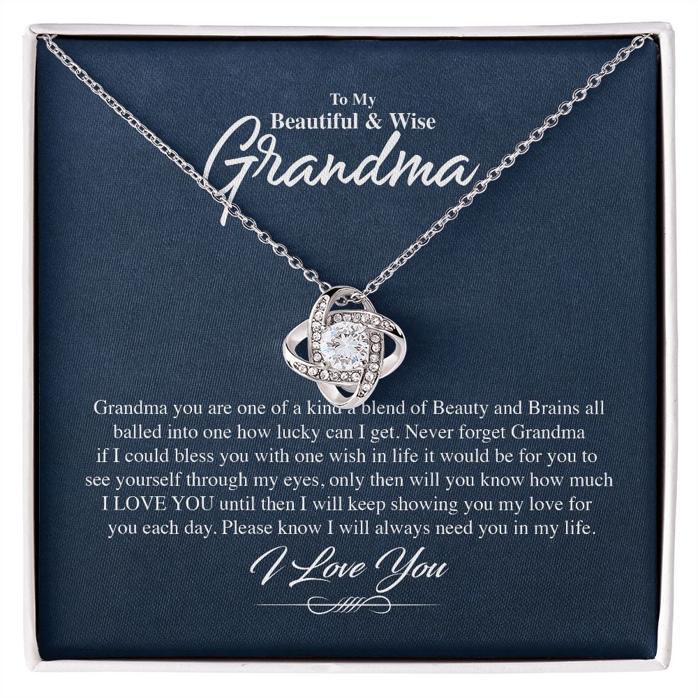 To My Beautiful & Wise Grandma