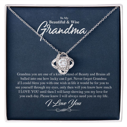 To My Beautiful & Wise Grandma