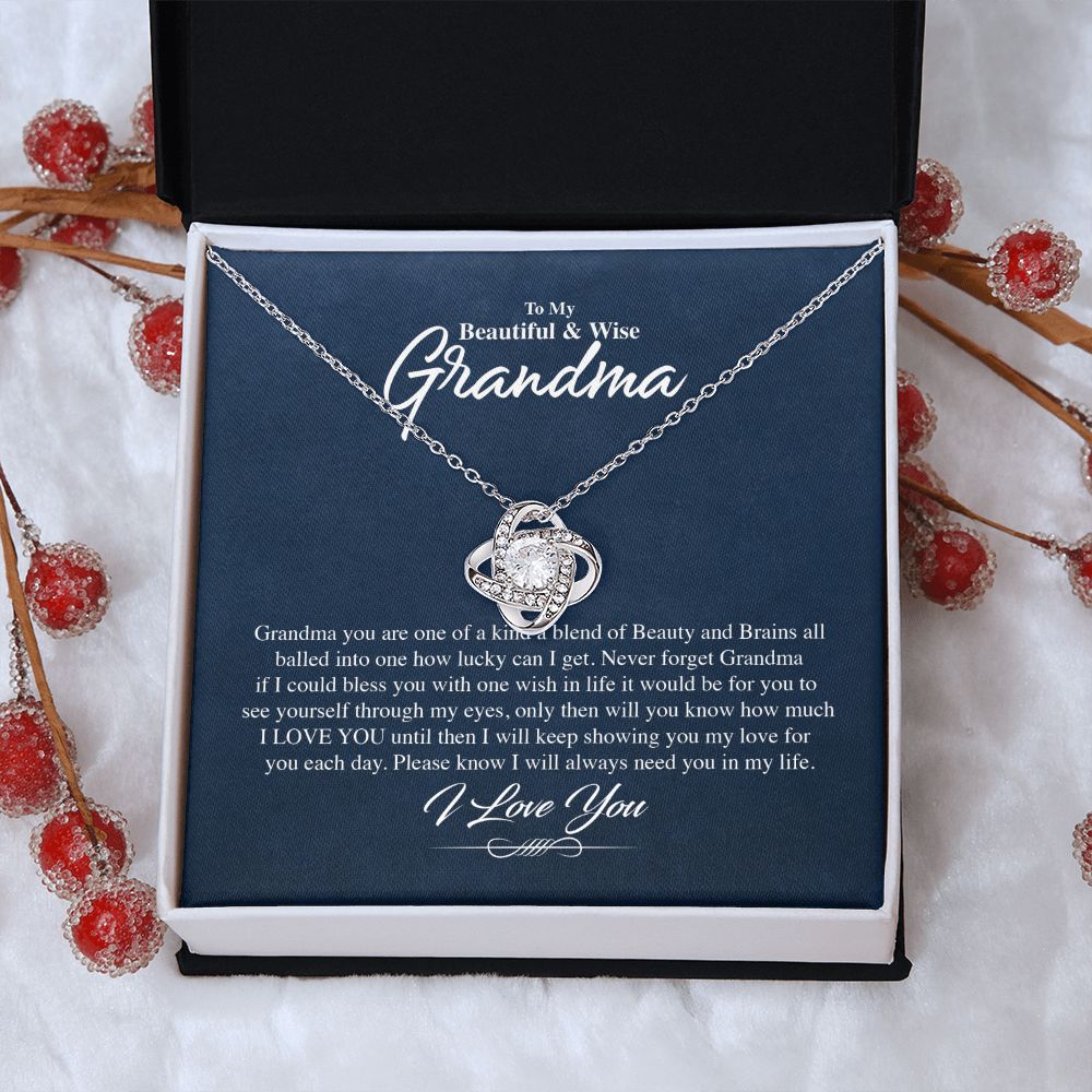 To My Beautiful & Wise Grandma