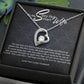 To My Sexy Hot Smart Wife-Forever Love Necklace